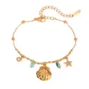 Ocean Style Bracelet 316L Stainless Steel & 18k Gold PVD Plated