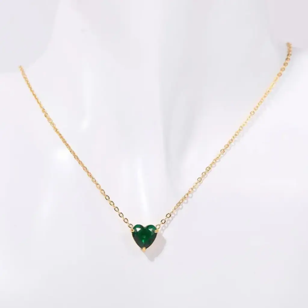 Love Zircon Dainty Necklace