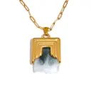 Resin Pendant Necklace SS for Women