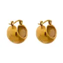 Chunky Huggie Earrings Rust Proof 18K Gold Jewelry