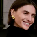 Snail Shaped Stud Earrings for Women Designer Dainty Stainless Steel Earring