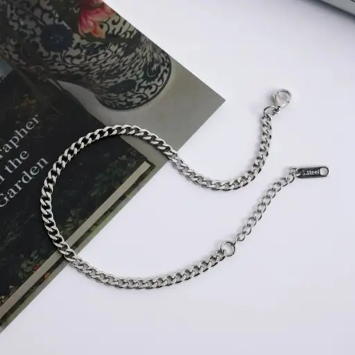 [MB0013] Simple Chain Men Bracelet 316L SS
